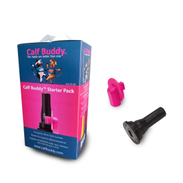 Коробка с 10 сосками CALF-BUDDY™ + коннекторы